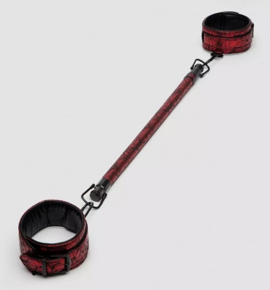 Распорка для ног Reversible Restraint Bar with Cuffs - Fifty Shades of Grey - купить с доставкой в Магнитогорске