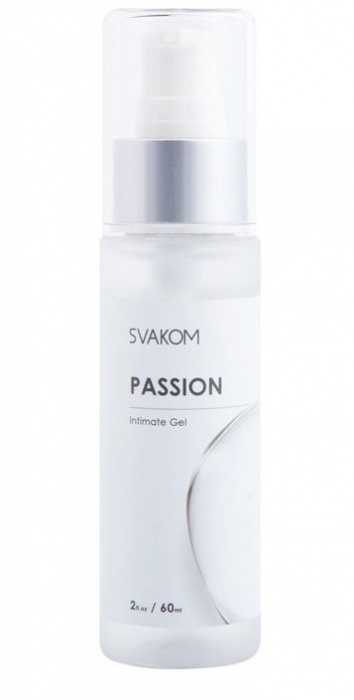 Смазка на водной основе Passion Intimate Gel - 60 мл. - Svakom - купить с доставкой в Магнитогорске
