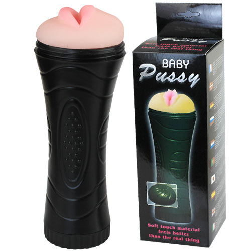 Мастурбатор-ротик  Baby Pussy в колбе без вибрации - Baile - в Магнитогорске купить с доставкой