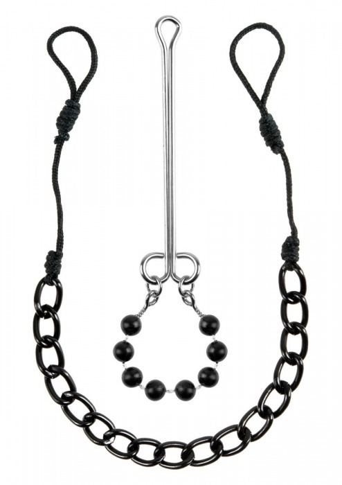 Интимные украшения с бусинами NIPPLE   CLIT JEWELRY - Pipedream - купить с доставкой в Магнитогорске