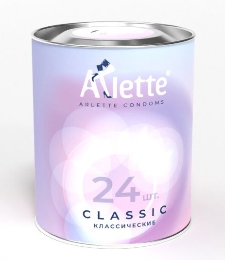 Классические презервативы Arlette Classic - 24 шт. - Arlette - купить с доставкой в Магнитогорске