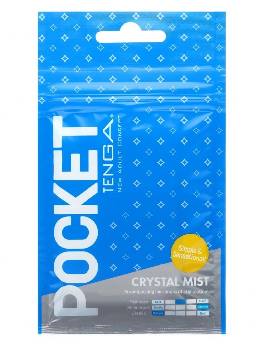 Карманный мастурбатор Crystal Mist - Tenga - в Магнитогорске купить с доставкой