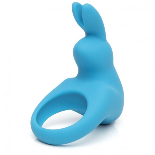 Голубое эрекционное виброкольцо Happy Rabbit Rechargeable Rabbit Cock Ring - Happy Rabbit - в Магнитогорске купить с доставкой