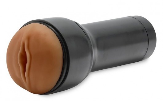 Коричневый мастурбатор-вагина Feel Stroker - Kiiroo - в Магнитогорске купить с доставкой