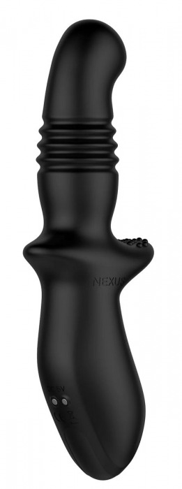 Черный вибромассажер простаты Nexus Thrust с возвратно-поступательными движениями - Nexus Range - в Магнитогорске купить с доставкой
