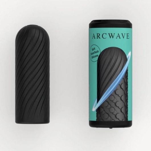 Черный двусторонний мастурбатор Arcwave Ghost Pocket Stroker - Arcwave - в Магнитогорске купить с доставкой