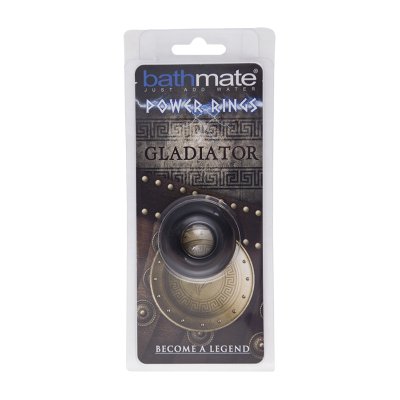 Чёрное эрекционное кольцо Gladiator - Bathmate - в Магнитогорске купить с доставкой