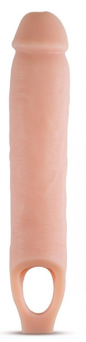 Телесная насадка на пенис 11.5 Inch Cock Sheath Penis Extender - 29,2 см. - Blush Novelties - в Магнитогорске купить с доставкой