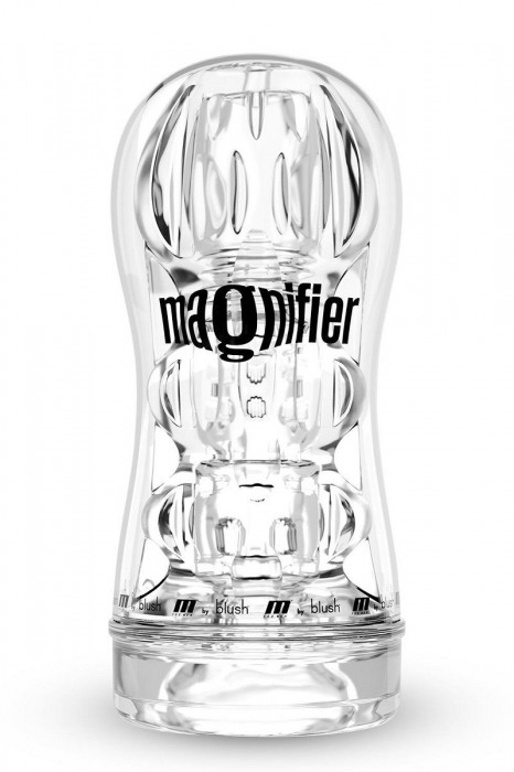Прозрачный мастурбатор Soft and Wet Magnifier - Blush Novelties - в Магнитогорске купить с доставкой