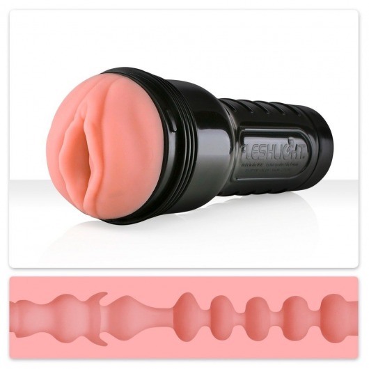Мастурбатор-вагина Fleshlight - Pink Lady Mini-Lotus - Fleshlight - в Магнитогорске купить с доставкой
