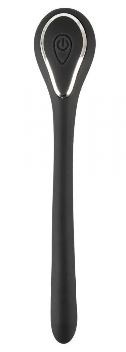 Черный гибкий уретральный стимулятор с вибрацией Vibrating Bendable Dilator - 13,5 см. - Orion - купить с доставкой в Магнитогорске