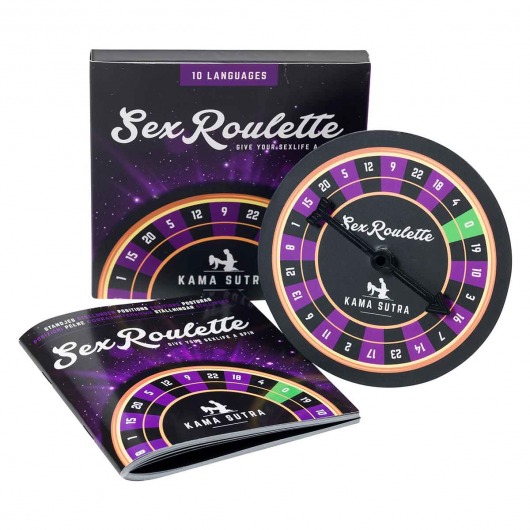 Настольная игра-рулетка Sex Roulette Kamasutra - Tease&Please - купить с доставкой в Магнитогорске