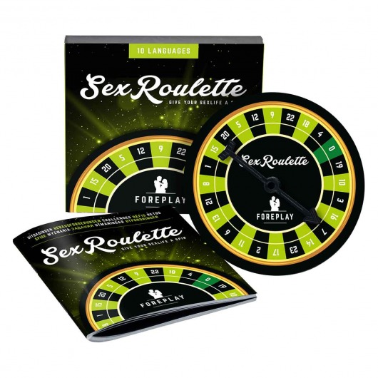 Настольная игра-рулетка Sex Roulette Foreplay - Tease&Please - купить с доставкой в Магнитогорске