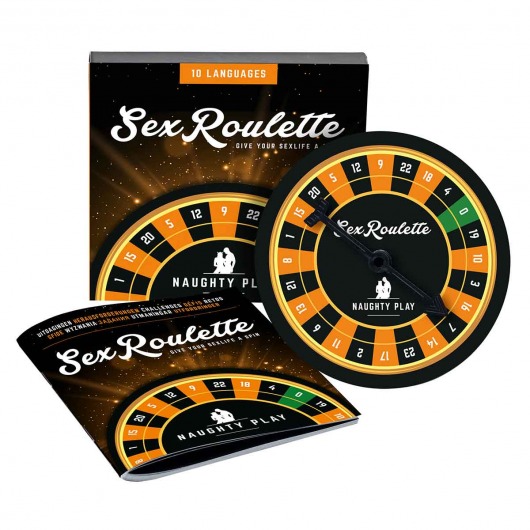 Настольная игра-рулетка Sex Roulette Naughty Play - Tease&Please - купить с доставкой в Магнитогорске
