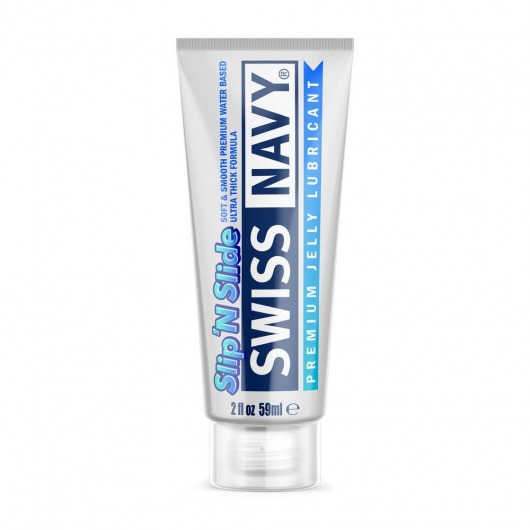 Лубрикант-желе на водной основе Premium Jelly Lubricant - 59 мл. - Swiss navy - купить с доставкой в Магнитогорске