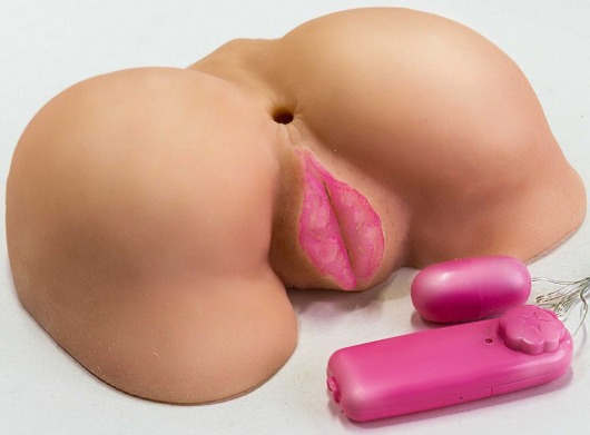Вибровагина с двумя отверстиями и с выносным пультом - LOVETOY (А-Полимер) - в Магнитогорске купить с доставкой