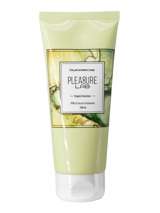 Лубрицирующий гель для интимного ухода Organic Rosemary с ароматом розмарина - 100 мл. - Pleasure Lab - купить с доставкой в Магнитогорске