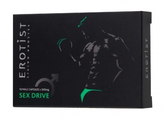 Капсулы для мужчин для повышения либидо Erotist SEX DRIVE - 10 капсул (500 мг.) - Erotist Libido Booster - купить с доставкой в Магнитогорске