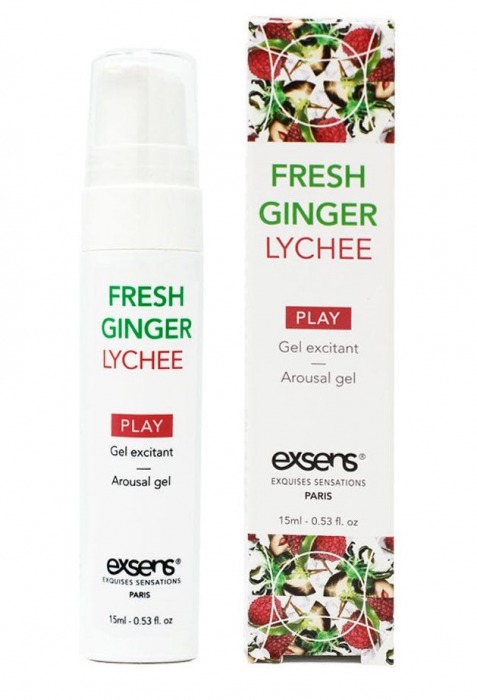 Возбуждающий гель Fresh Ginger Lychee Arousal Gel - 15 мл. - Exsens - купить с доставкой в Магнитогорске