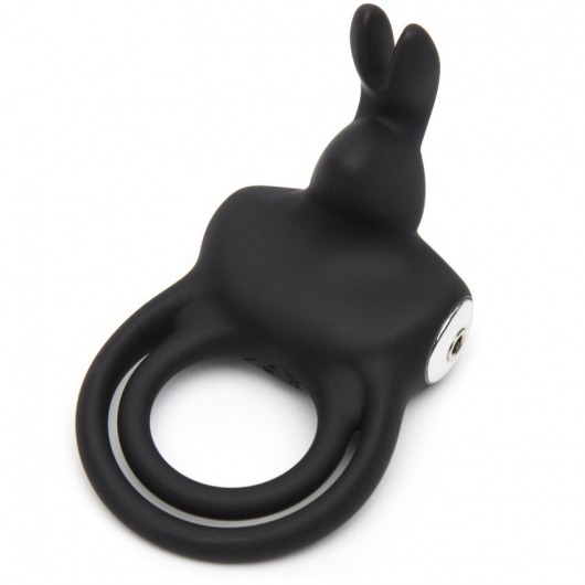 Черное эрекционное виброкольцо Happy Rabbit Cock Ring - Happy Rabbit - в Магнитогорске купить с доставкой