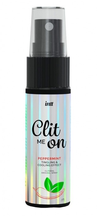 Клиторальный возбуждающий спрей Clit Me On Peppermint - 12 мл. - INTT - купить с доставкой в Магнитогорске