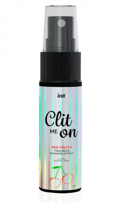 Клиторальный возбуждающий спрей Clit Me On Red Fruits - 12 мл. - INTT - купить с доставкой в Магнитогорске