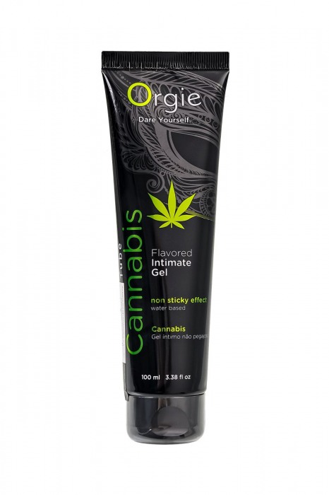 Интимный гель на водной основе ORGIE Lube Tube Cannabis - 100 мл. - ORGIE - купить с доставкой в Магнитогорске