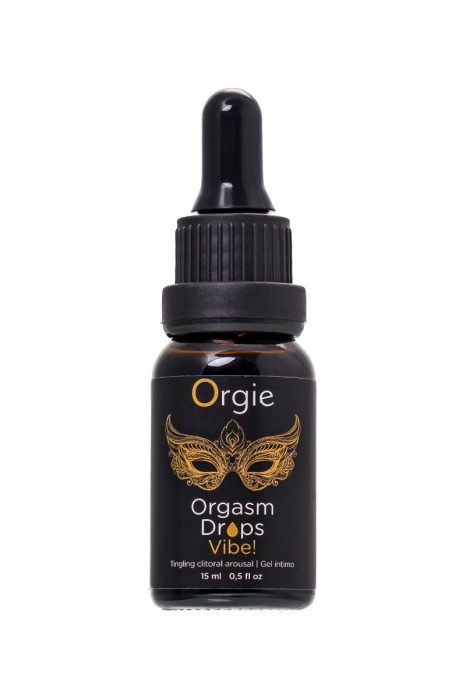 Возбуждающий гель для клитора ORGIE Orgasm Drops Vibe - 15 мл. - ORGIE - купить с доставкой в Магнитогорске