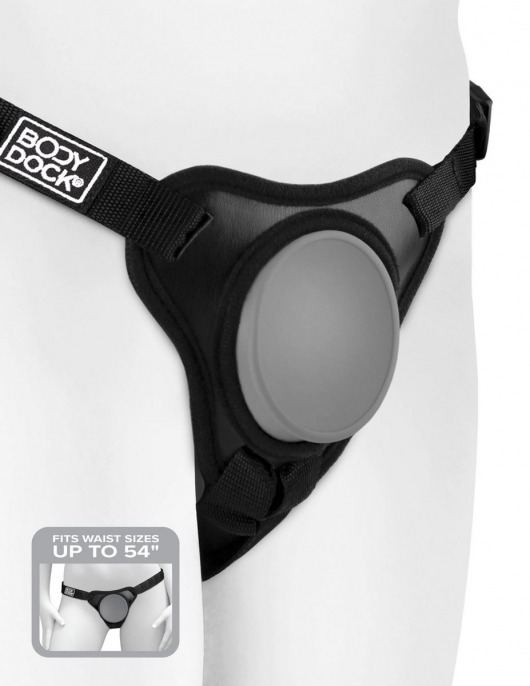 Трусы с платформой для насадки Body Dock Elite Mini - Pipedream - купить с доставкой в Магнитогорске