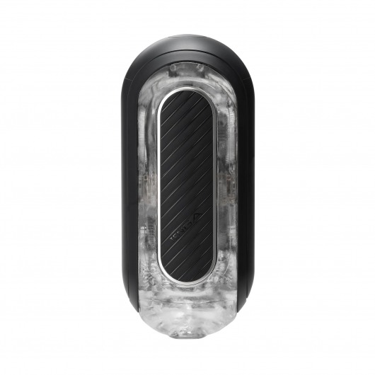 Черный мастурбатор Tenga Flip Zero Gravity с вибрацией - Tenga - в Магнитогорске купить с доставкой