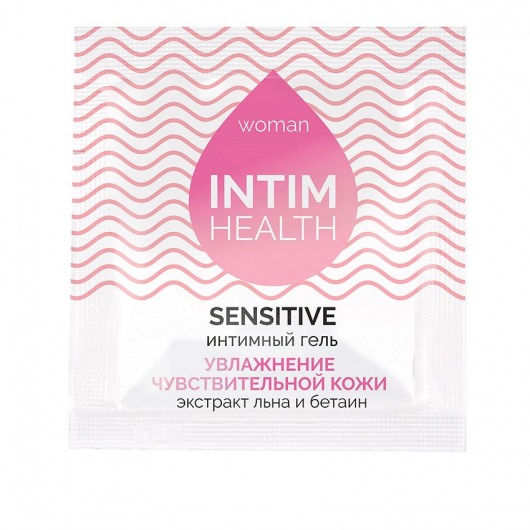 Саше интимного геля на водной основе Intim Health Sensitive - 3 гр. - Биоритм - купить с доставкой в Магнитогорске