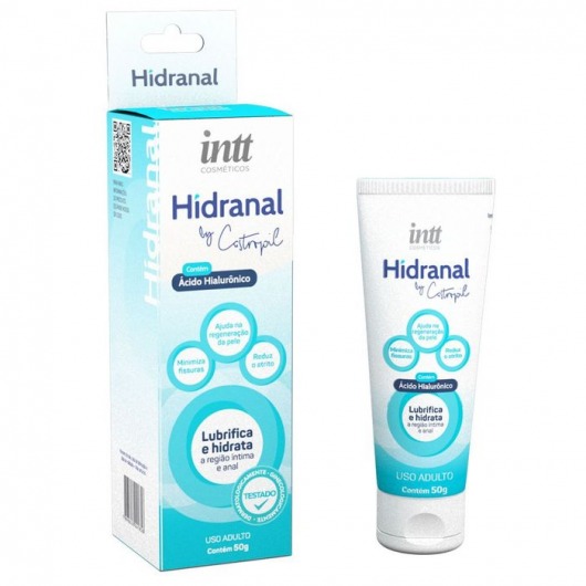 Лубрикант на водной основе Hidranal с гиалуроновой кислотой - 50 гр. - INTT - купить с доставкой в Магнитогорске