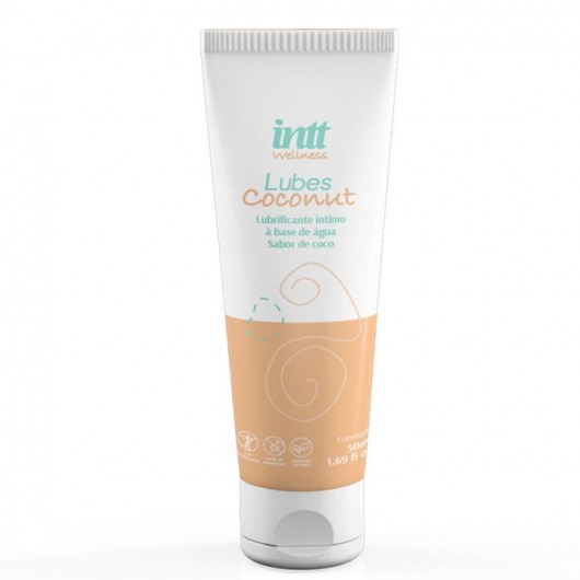 Лубрикант на водной основе Lubes Coconut с ароматом кокоса - 50 гр. - INTT - купить с доставкой в Магнитогорске
