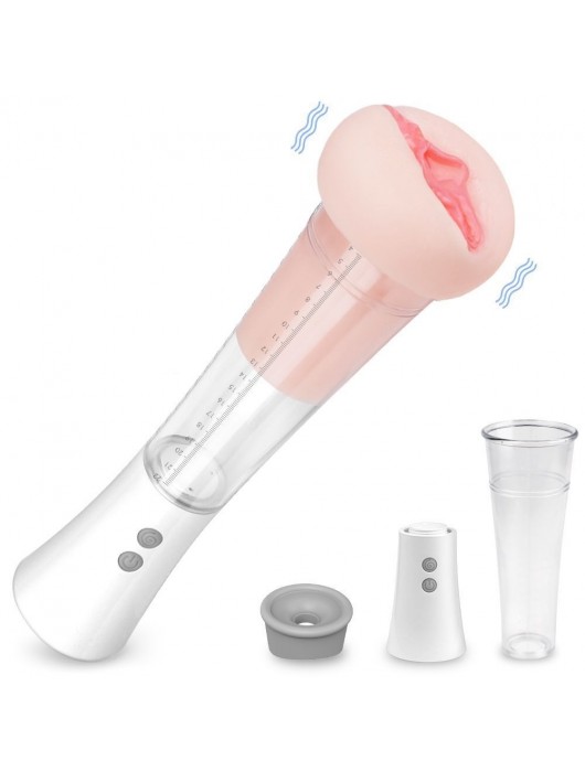 Автоматическая вакуумная помпа с реалистичной мягкой вставкой Max Kit - S-HANDE - в Магнитогорске купить с доставкой