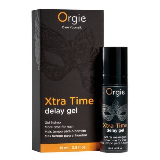 Продлевающий гель Orgie Xtra Time Delay Gel - 15 мл. - ORGIE - купить с доставкой в Магнитогорске