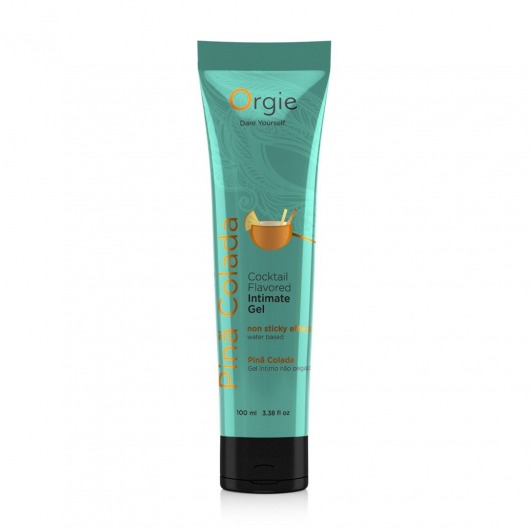 Съедобный интимный гель Orgie Lube Tube Cocktail Pina Colada - 100 мл. - ORGIE - купить с доставкой в Магнитогорске
