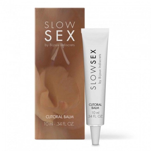 Бальзам для клитора Slow Sex Clitoral Balm - 10 мл. - Bijoux Indiscrets - купить с доставкой в Магнитогорске