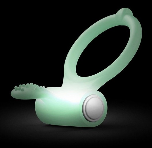 Светящееся в темноте эрекционное виброкольцо Power Clit - Dorcel - в Магнитогорске купить с доставкой