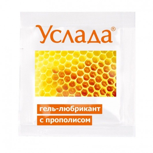 Гель-лубрикант «Услада с прополисом» - 3 гр. - Биоритм - купить с доставкой в Магнитогорске