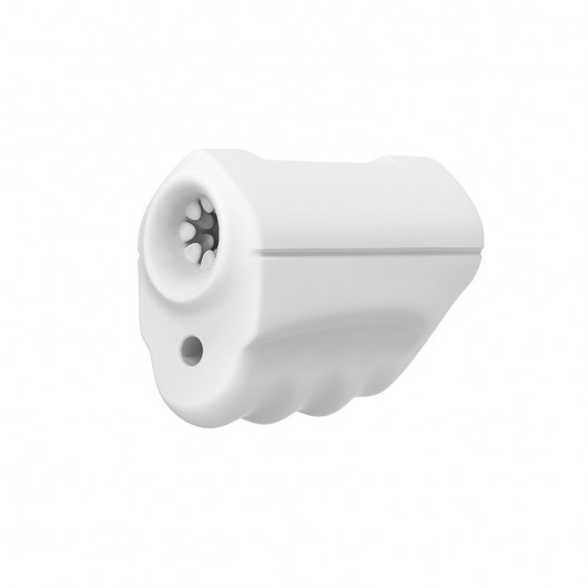Белый вибромастурбатор Mini Masturbator - Silicone Toys - в Магнитогорске купить с доставкой