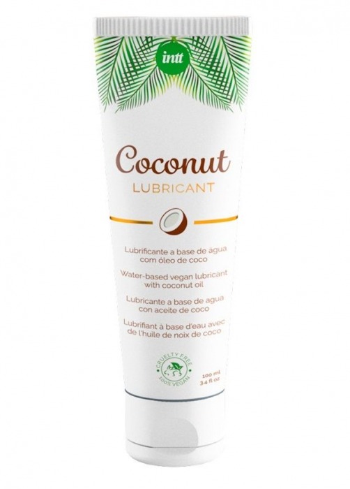 Веганская смазка на водной основе Coconut Lubricant - 100 мл. - INTT - купить с доставкой в Магнитогорске