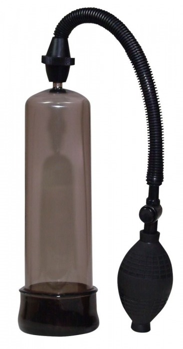 Вакуумная помпа черного цвета - 20 см. - Orion - в Магнитогорске купить с доставкой