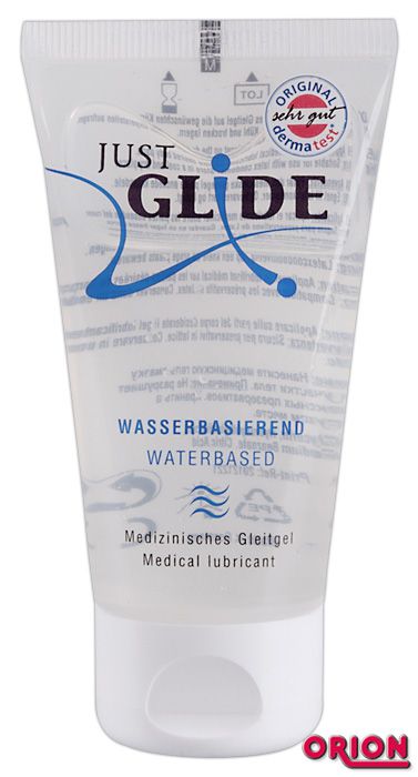 Вагинальная смазка на водной основе JUSTGLIDE - 50 мл. - Orion - купить с доставкой в Магнитогорске
