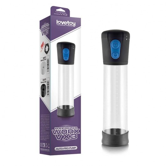 Автоматическая вакуумная помпа Maximizer worx VX3 - Lovetoy - в Магнитогорске купить с доставкой