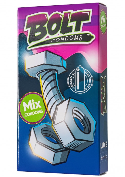 Набор презервативов Bolt Condoms - Luxe - купить с доставкой в Магнитогорске