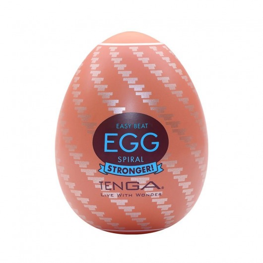 Мастурбатор-яйцо Tenga Egg Spiral - Tenga - в Магнитогорске купить с доставкой