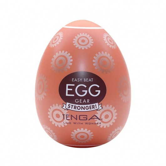 Мастурбатор-яйцо Tenga Egg Gear - Tenga - в Магнитогорске купить с доставкой
