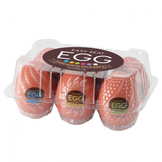 Набор из 6 мастурбаторов-яиц Tenga Egg Variety Pack V - Tenga - в Магнитогорске купить с доставкой