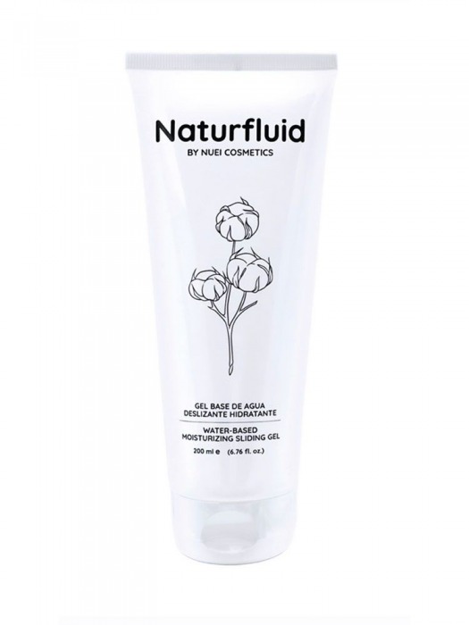 Экстраскользкий лубрикант на водной основе Nuei Naturfluid - 200 мл. - Nuei cosmetics - купить с доставкой в Магнитогорске