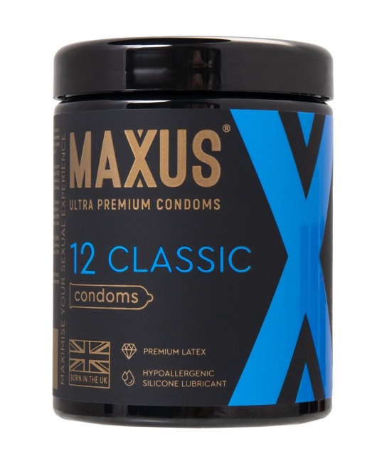 Классические презервативы MAXUS Classic - 12 шт. - Maxus - купить с доставкой в Магнитогорске